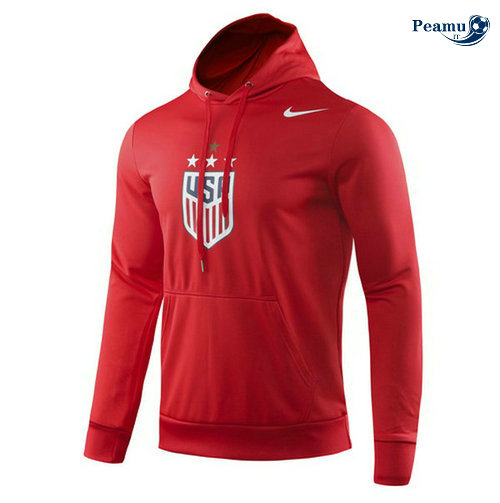 Sweat à capuche Estados Unidos Vermelho 2019-2020