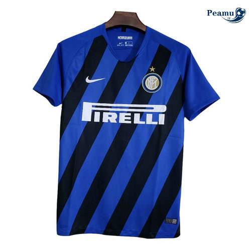 Camisola Futebol Inter Milan Principal Equipamento Azul clair 2019-2020 M051