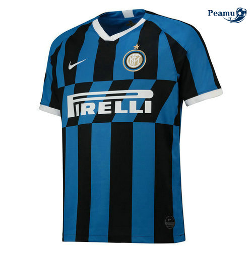 Camisola Futebol Inter Milan Principal Equipamento Azul clair 2019-2020