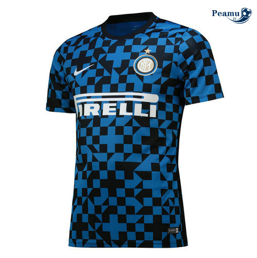 Camisola Futebol Inter Milan Pre-Match Azul clair 2019-2020