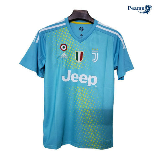 Camisola Futebol Juventus Alternativa Equipamento Azul clair Fans 2019-2020