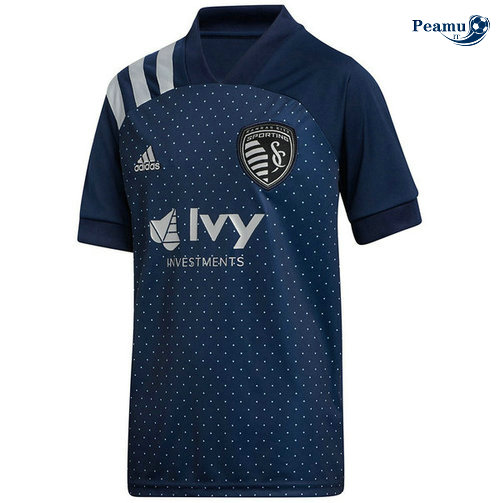 Camisola Futebol Kansas City Alternativa Equipamento Azul clair 2020-2021