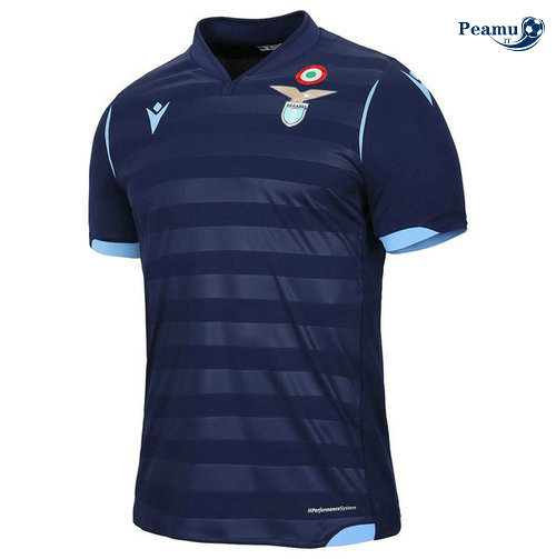 Camisola Futebol SS Lazio Terceiro Equipamento Preto 2019-2020