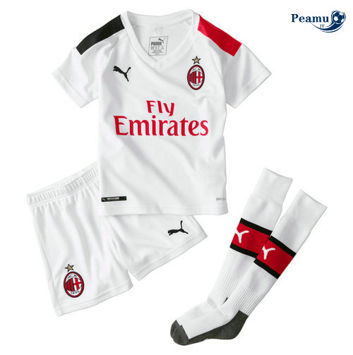 Camisola Futebol AC Milan Crianças Alternativa Equipamento 2019-2020