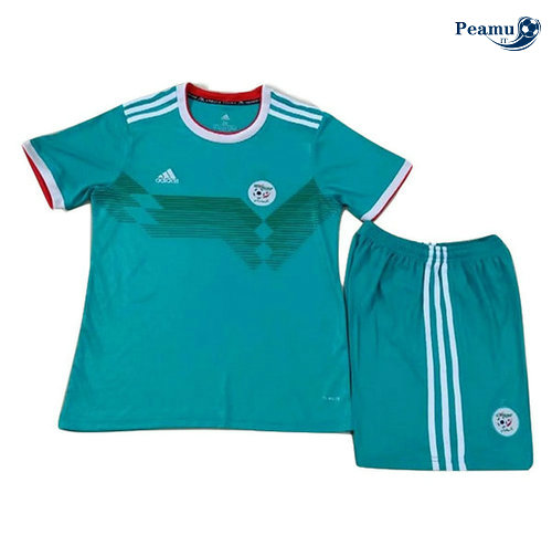 Camisola Futebol Argélia Crianças Alternativa Equipamento Azul clair 2019-2020