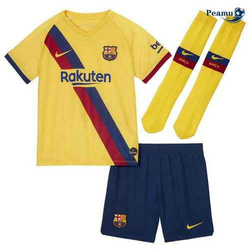 Camisola Futebol Barcelona Crianças Alternativa Equipamento 2019-2020
