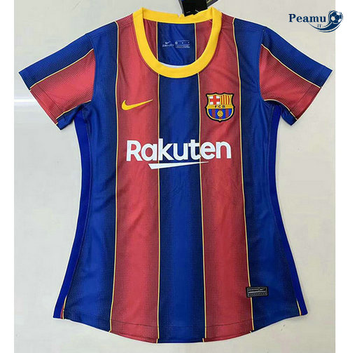 Camisola Futebol Barcelona Mulher Principal Equipamento 2020-2021