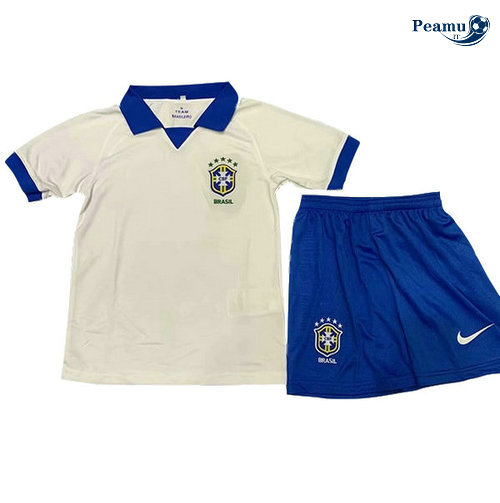 Camisola Futebol Brasil Crianças Alternativa Equipamento 2019-2020