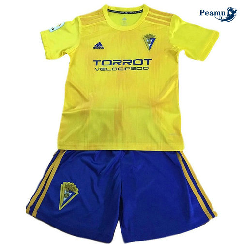 Camisola Futebol Cadiz Crianças Principal Equipamento 2019-2020