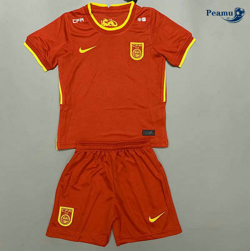 Camisola Futebol Chine Crianças Principal Equipamento 2020-2021