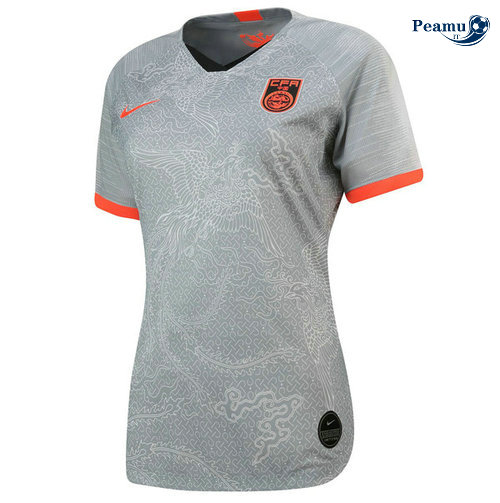 Camisola Futebol Chine Mulher Principal Equipamento 2019-2020