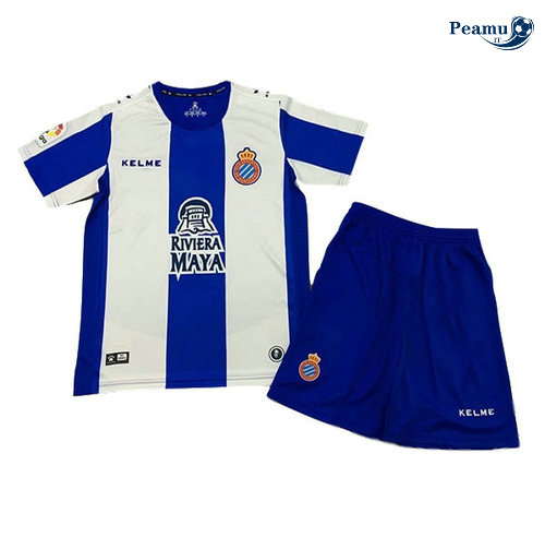 Camisola Futebol Espanyol Crianças Principal Equipamento 2019-2020
