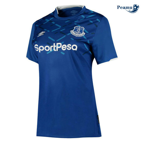 Camisola Futebol EVerdeon Mulher Principal Equipamento Azul clair 2019-2020