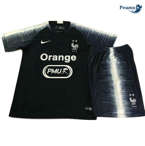 Camisola Futebol França Crianças set Entrainement Azul navy 2019-2020