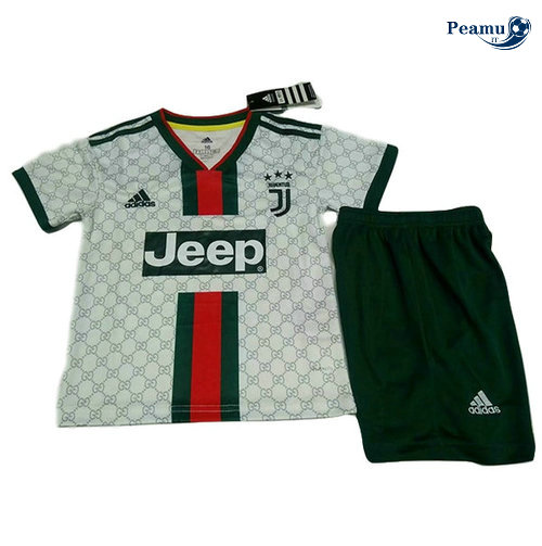 Camisola Futebol Juventus Crianças Version Fuite Bianco 2019-2020