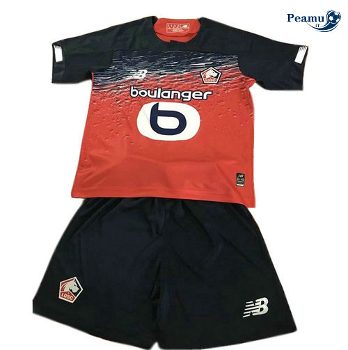 Camisola Futebol Lille Crianças Principal Equipamento 2019-2020