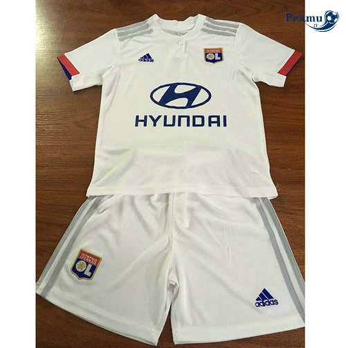 Camisola Futebol Lyon Crianças Principal Equipamento 2019-2020