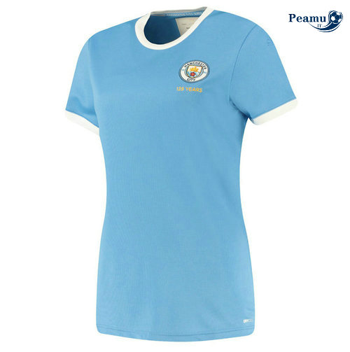 Camisola Futebol Manchester City Mulher 125 ans Anniversaire 2019-2020