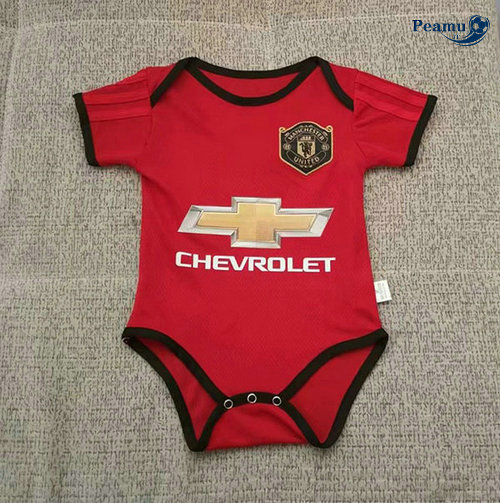 Camisola Futebol Manchester United Principal Equipamento Bébé 2019-2020