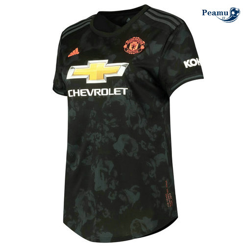 Camisola Futebol Manchester United Mulher Terceiro Equipamento 2019-2020