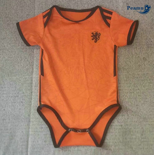 Camisola Futebol Holanda Bébé Principal Equipamento 2020-2021