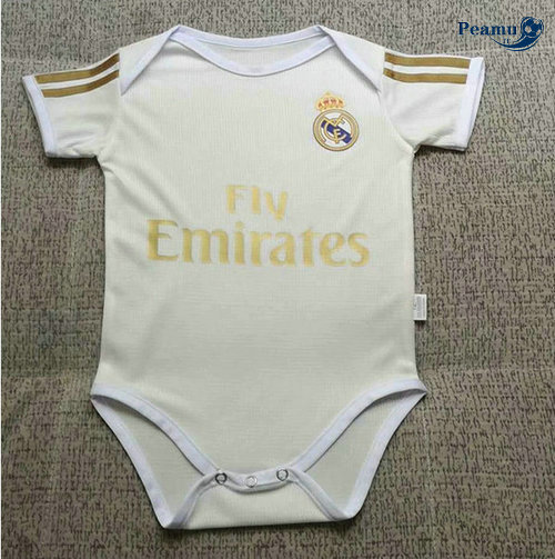 Camisola Futebol Real Madrid Principal Equipamento Bébé 2019-2020