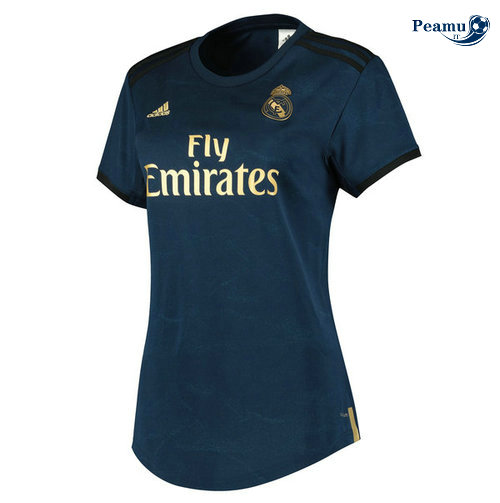 Camisola Futebol Real Madrid Mulher Alternativa Equipamento 2019-2020