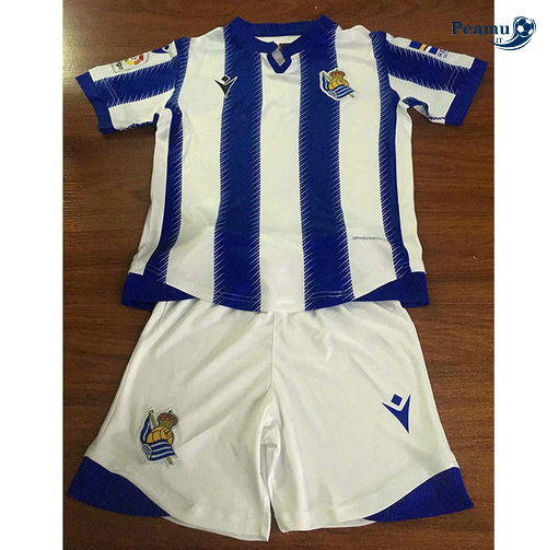 Camisola Futebol Real Sociedad Crianças Principal Equipamento 2019-2020