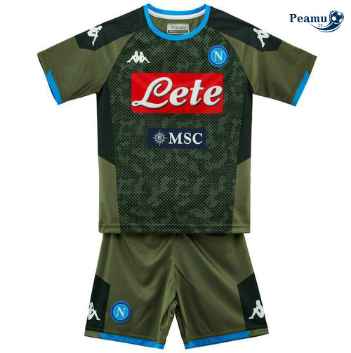 Camisola Futebol SSC Naples Crianças Alternativa Equipamento 2019-2020