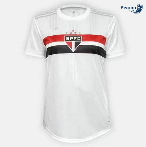 Camisola Futebol Sao Paulo Mulher Principal Equipamento 2020-2021