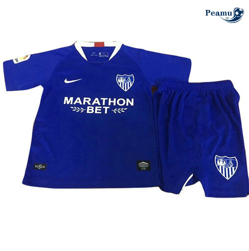 Camisola Futebol Sevilla Crianças Terceiro Equipamento Azul clair 2019-2020