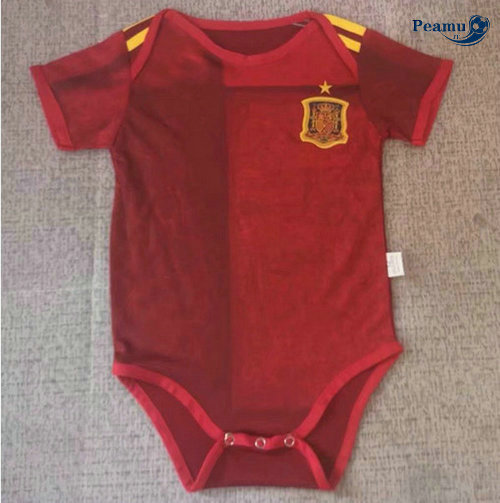Camisola Futebol Espanha Bébé Principal Equipamento 2020-2021