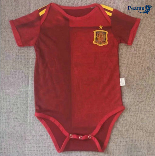 Camisola Futebol Espanha Bébé Principal Equipamento 2020-2021