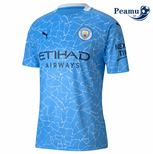 Camisola Futebol Manchester City Principal Equipamento 2020-2021