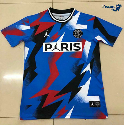 Camisola Futebol PSG Pre-Match Azul clair 2020-2021