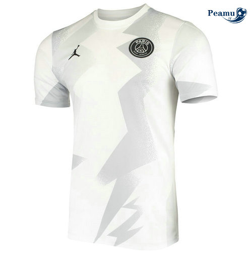 Camisola Futebol PSG Pre-Match Bianco 2020-2021