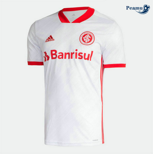 Camisola Futebol SC Internacional Alternativa Equipamento Bianco 2020-2021