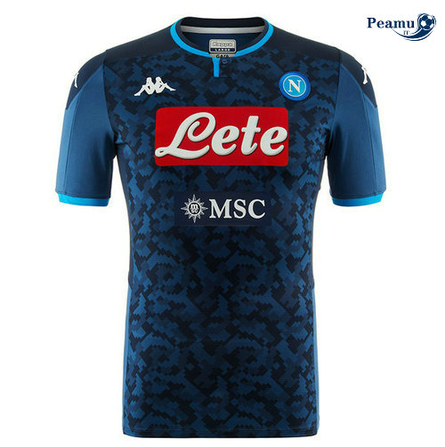 Camisola Futebol SSC Naples Portiere Alternativa Equipamento Azul clair 2019-2020