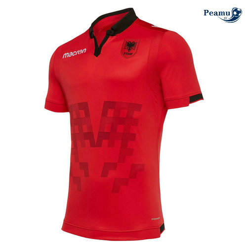 Camisola Futebol Albânia Alternativa Equipamento Vermelho 2019-2020