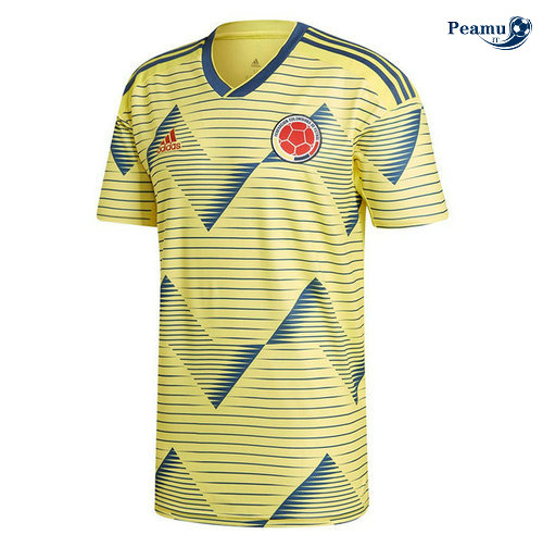 Camisola Futebol Colombia Principal Equipamento Amarelo 2019-2020