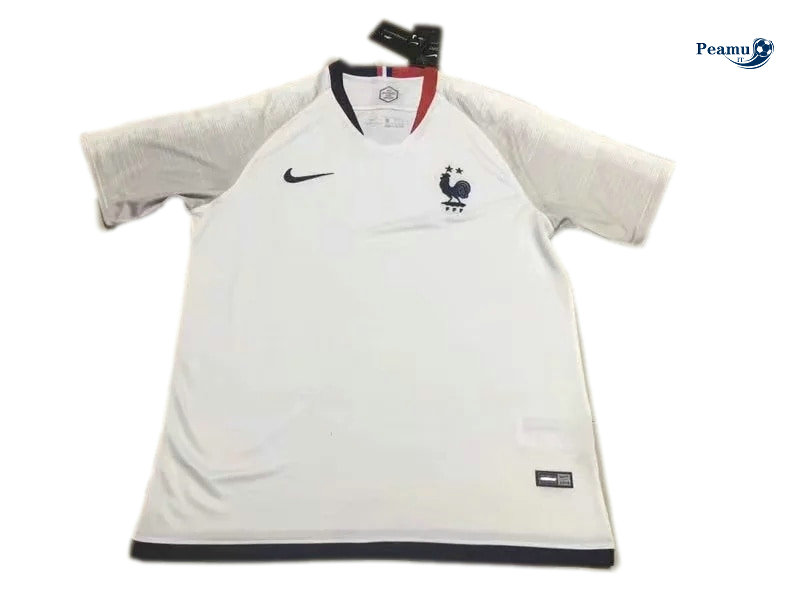 Camisola Futebol França Alternativa Equipamento Cinza/Bianco fans 2019-2020