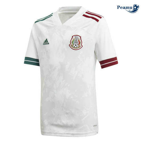 Camisola Futebol Mexico Alternativa Equipamento Bianco 2020-2021