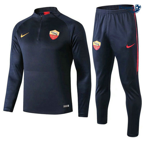 Fato de Treino AS Roma Azul navy 2019-2020 M079