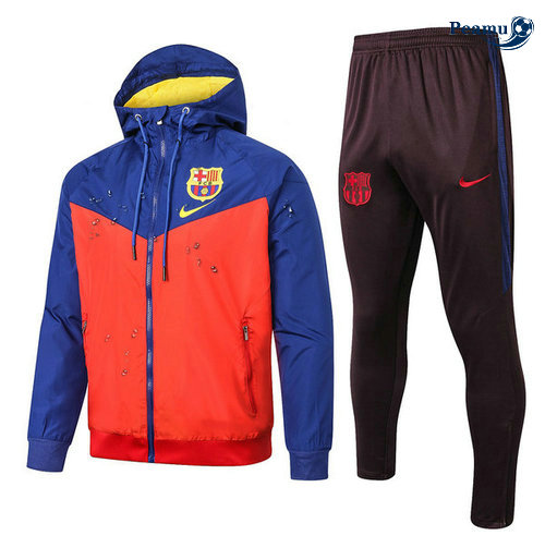 Windrunner Fato de Treino Barcelona Vermelho/Azul clair 2019-2020
