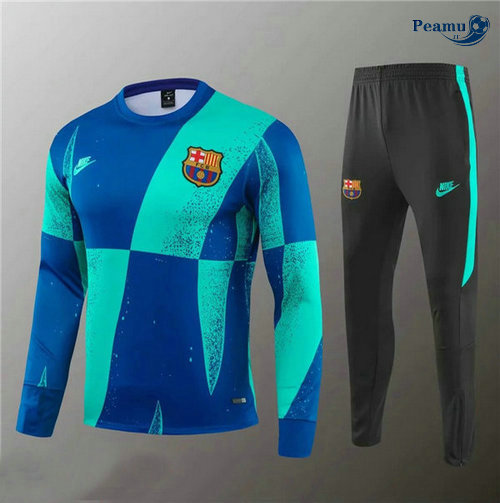 Fato de Treino Barcelona Azul clair/Preto 2019-2020