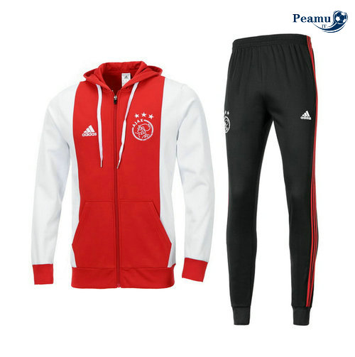 Sweat de Fato de Treino Bayern de Munique Vermelho/Bianco 2019-2020