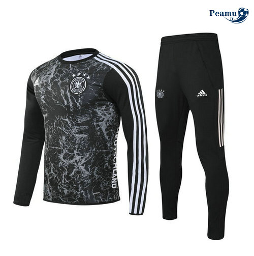 Fato de Treino Alemanha Preto camo 2020-2021
