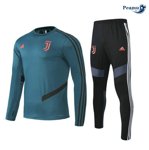 Fato de Treino Juventus Verde scuro 2020-2021 Collo rotondo