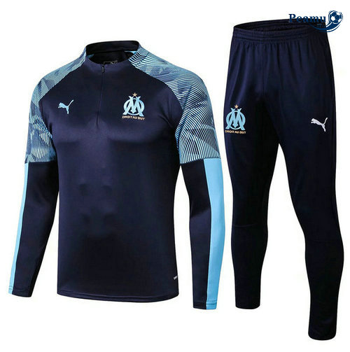 Fato de Treino Marsella Azul navy 2019-2020