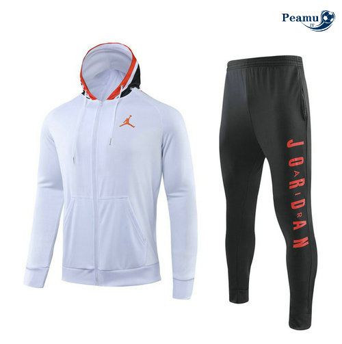 Sweat de Fato de Treino PSG Bianco/Preto 2019-2020